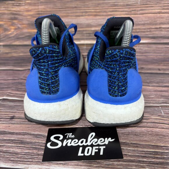 Adidas Ultraboost 4.0 Women's‎ Blue Athletic Running Shoes - Picture 4 of 8
